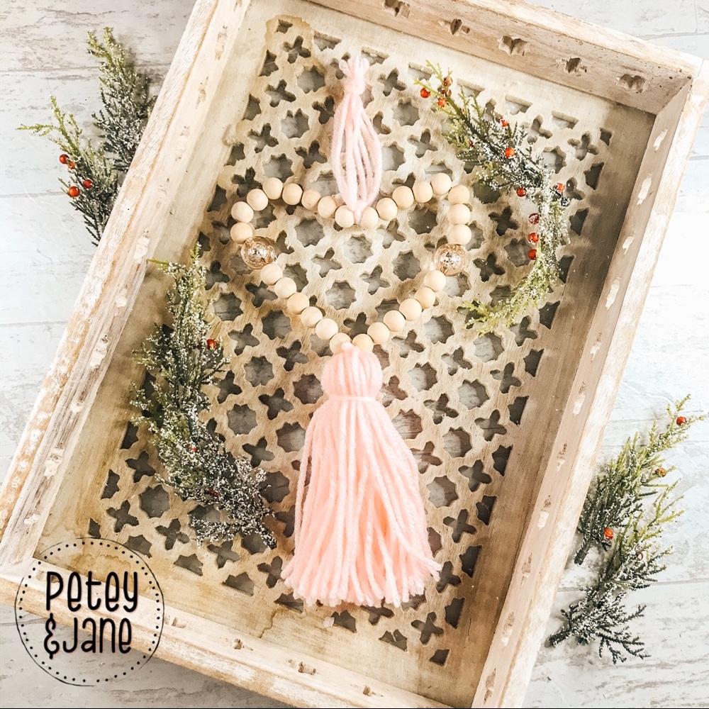{ P E T E Y & J A N E } Handcrafted Beaded Heart